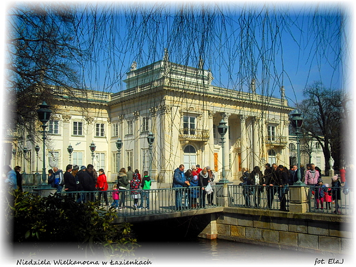 Warszawa. Niedziela Wielkanocna w azienkach