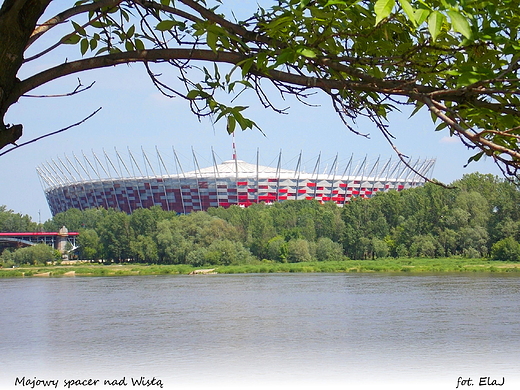 Warszawa. Majowy spacer nad Wis