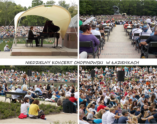 Warszawa. Niedzielny Koncert Chopinowski w azienkach