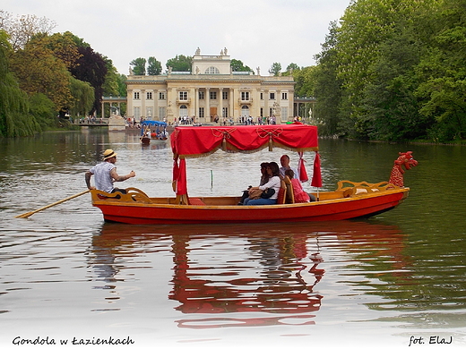 Warszawa. Gondola w azienkach