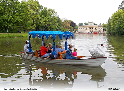 Warszawa. Gondola w azienkach