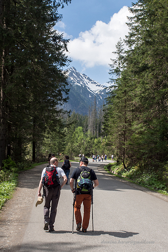 w drodze nad Morskie Oko