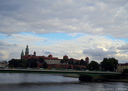 Wawel na mocie Dbnicki