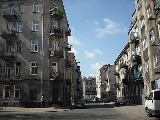 Warszawa. Ulica Maa na Pradze Pnoc