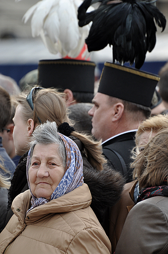 Krakowskie Przedmiecie - w kolejce do Paacu Prezydenckiego. Warszawa