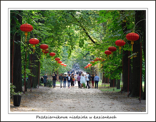 Warszawa. Padziernikowa niedziela w azienkach