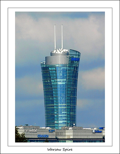 Warszawa. Warsaw Spire