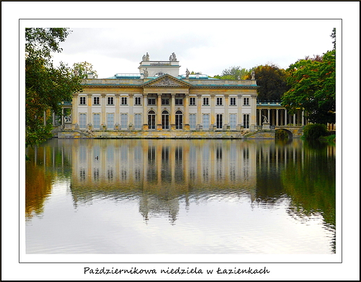 Warszawa. Padziernikowa niedziela w azienkach