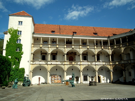 Renesansowy Zamek Piastw lskich z XIII-XVI w. zwany te lskim Wawelem w Brzegu.