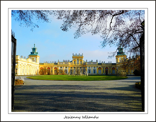 Warszawa. Jesienny Wilanw