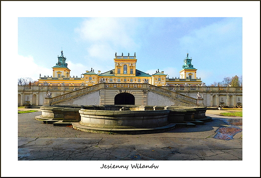 Warszawa. Jesienny Wilanw