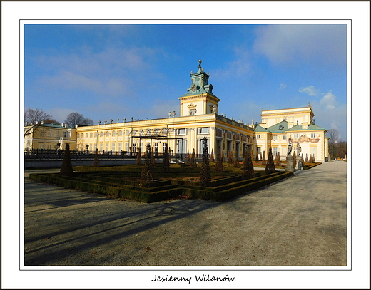 Warszawa. Jesienny Wilanw