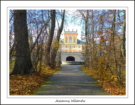 Warszawa. Jesienny Wilanw