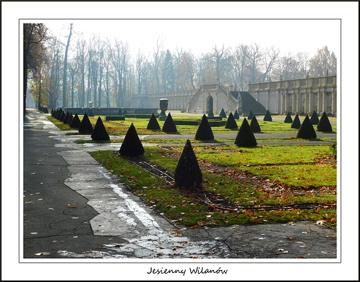 Warszawa. Jesienny Wilanw