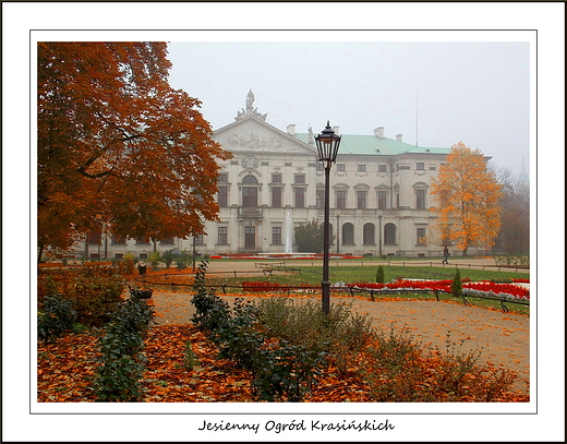 Warszawa. Jesienny Ogrd Krasiskich