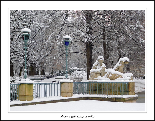 Warszawa. Zimowe azienki