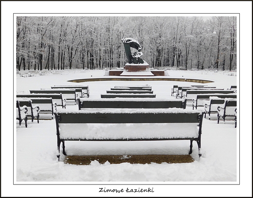 Warszawa. Zimowe azienki