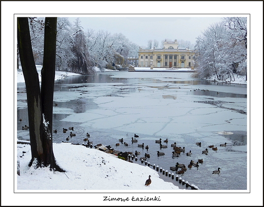 Warszawa. Zimowe azienki