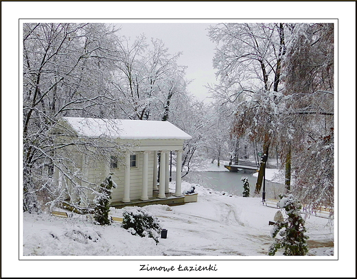 Warszawa. Zimowe azienki