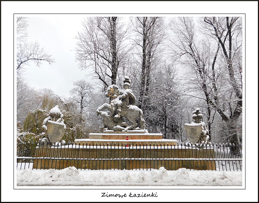 Warszawa. Zimowe azienki