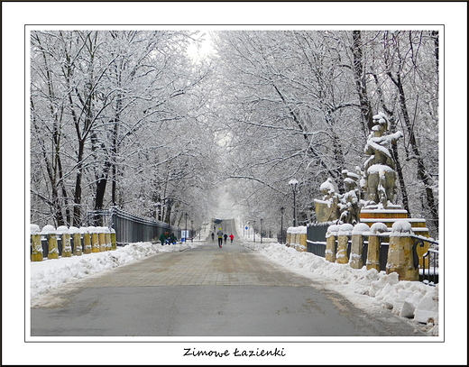 Warszawa. Zimowe azienki