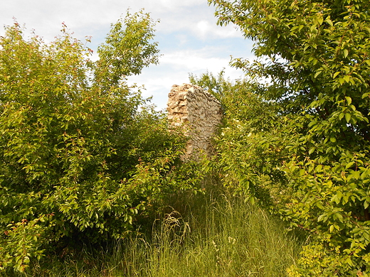 Ruiny stod z koca XIX w.