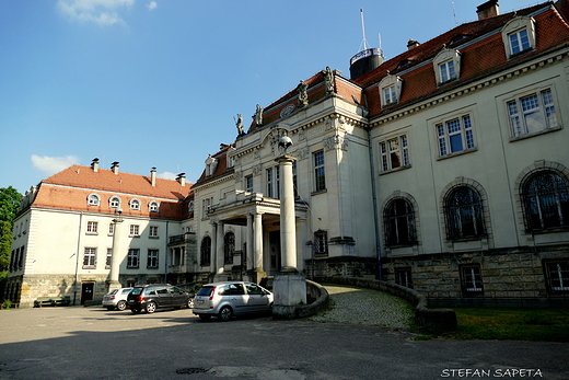 Paac Donnersmarckw w Brynku - obecnie Internat Zespou Szk Lenych i Ekologicznych.