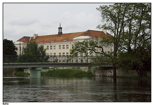 Kalisz - zabytkowy budynek Zespou Szk Nr 14 w Kaliszu przy ul.Dugosza 14