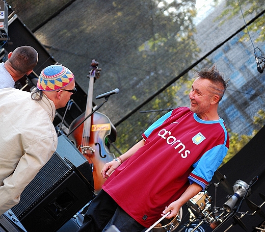 Festiwal Singera w Warszawie. Nigel Kennedy podczas prby niedugo przed koncerem