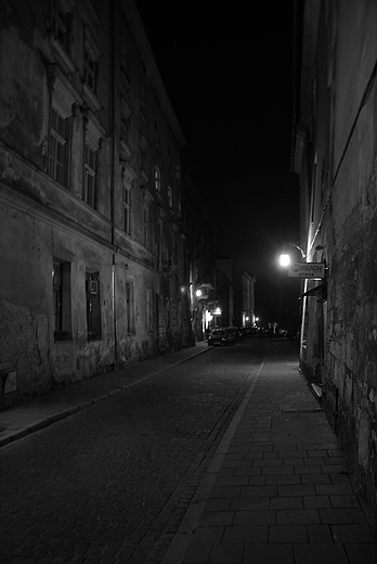 Wieczorny spacer uliczkami Krakowa