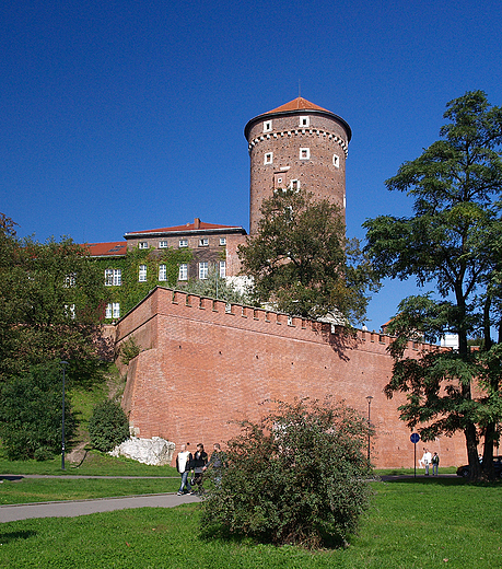 Krakw. Wawel-Baszta Sandomierska.