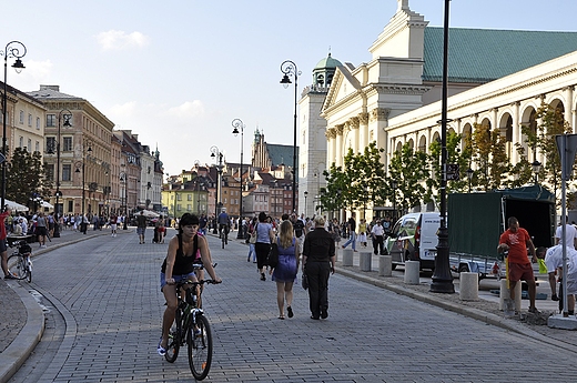 Krakowskie Przedmiecie (plac zamkowy)