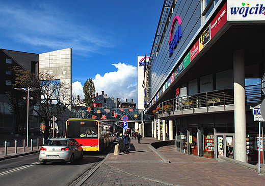 Bielsko-Biaa. Okolice Galerii Sfera