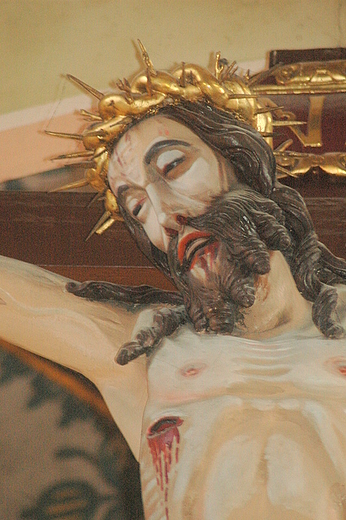 Krosno - gotycki Chrystus z kocioa farnego
