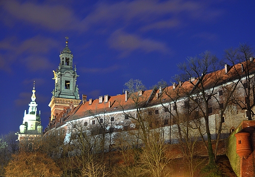 Wawel wieczorn por