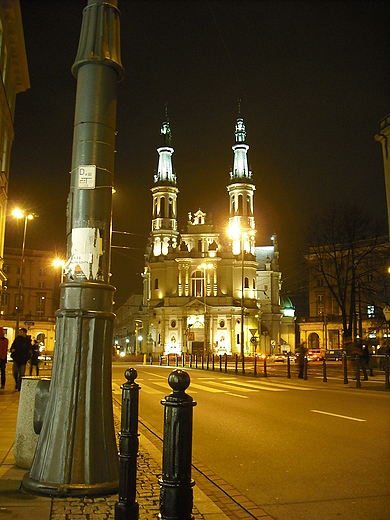 Warszawa. Koci p.w. Najwitszego Zbawiciela przy pl. Zbawiciela.