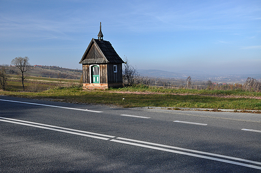 Krajno - przydrona kapliczka