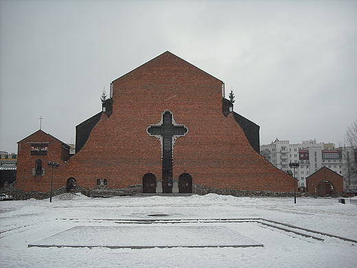 Warszawa. Koci p.w. Wniebowstpienia Paskiego przy ul. KEN 101.