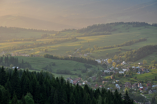 Rabka Sone. Widok z Maciejowej