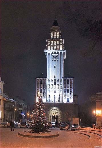 Bielsko Biaa noc - Katedra w. Mikoaja