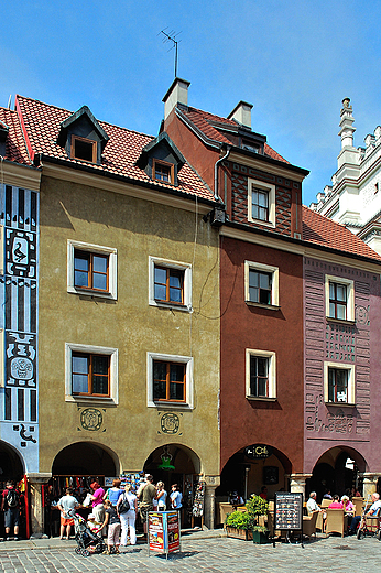 Stary Rynek. Domki budnicze.