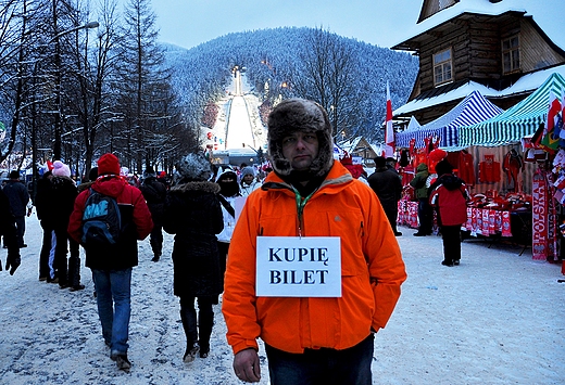 Chtny na zakupu biletu jak najblizej skoczkw