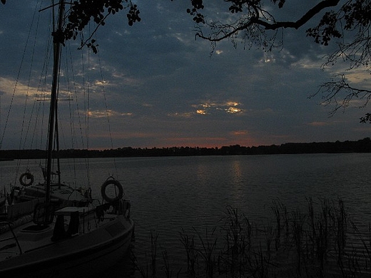 Mazury - wieczorna wachta