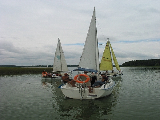 Mazury - na jeziorach