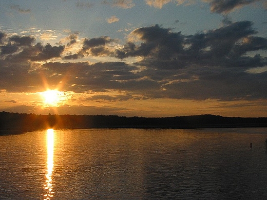 Mazury - wieczr na jeziorach