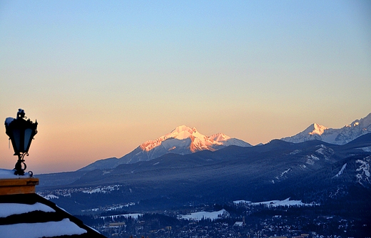 Widok na Tatry