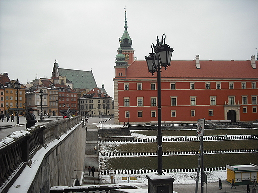 Warszawa. Zimowy Zamek Krlewski.