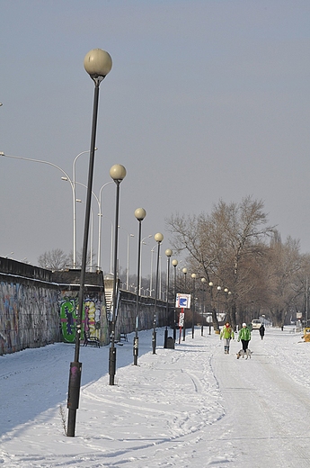 scieka spacerowa nad Wis