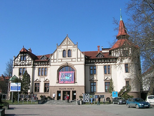 Teatr Nowy w Zabrzu - zabytkowy budynek dawnego kasyna Huty Donnersmarcka z 1901 r.