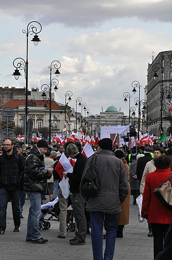 w okolicach paacu prezydenckiego